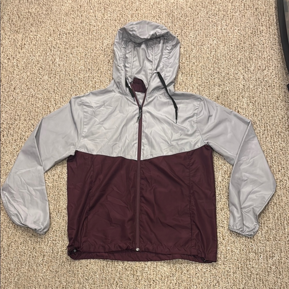 Men's Two-Tone Hooded Jacket